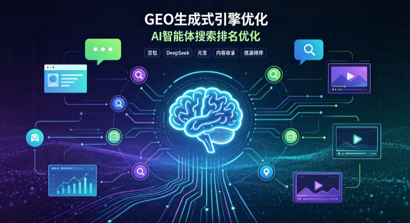 薛城区GEO 浪潮来袭：生成式引擎优化崛起，创作者争抢豆包、DeepSeek、元宝智能体流量入口