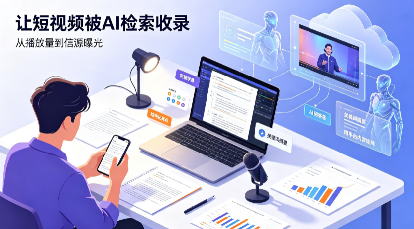 薛城区短视频创作者新必修课：吃透 GEO 优化，让抖音内容被豆包、DeepSeek、元宝智能体收录